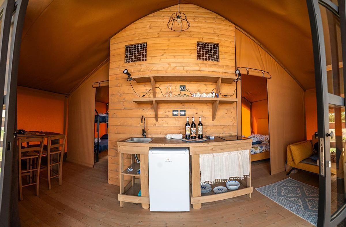 Campo de lujo Agriglamping Munai San Giovanni Suèrgiu